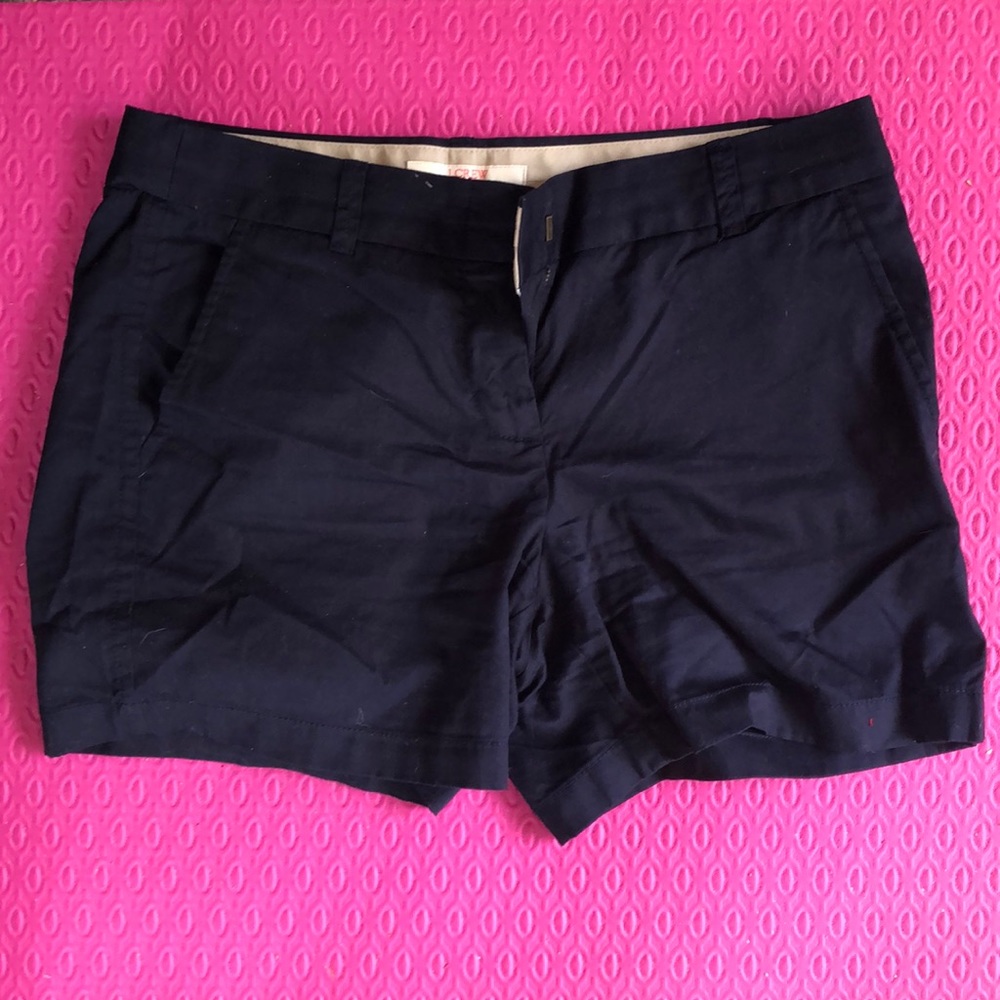 Jcrew Navy Blue chino shorts